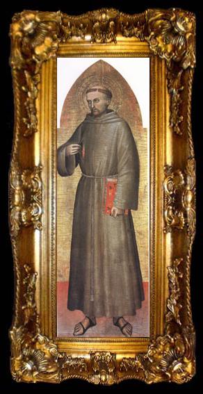 framed  GIOVANNI DA MILANO Francis of Assisi (mk05), ta009-2
